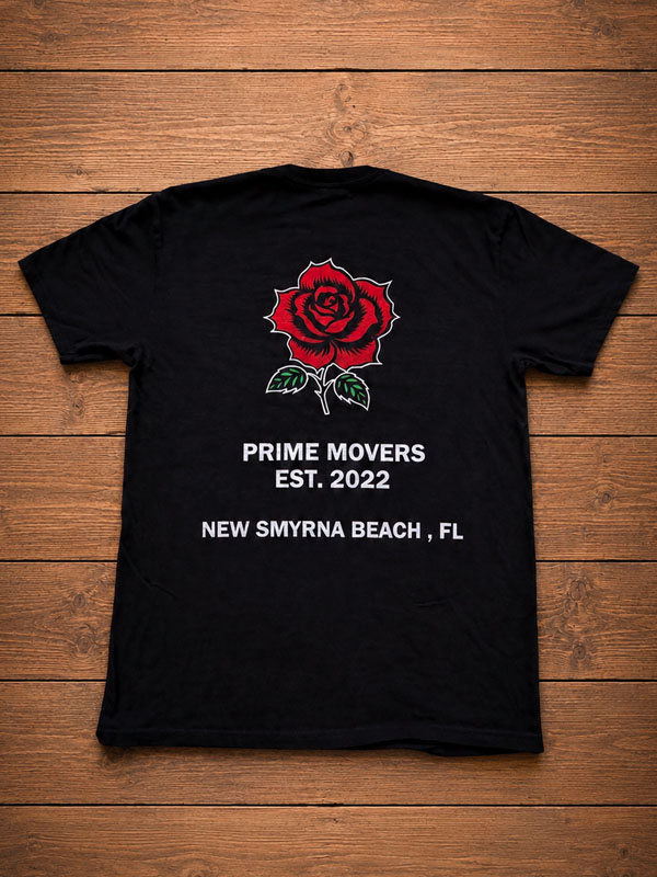 Prime Movers T-Shirt - Solo Rose